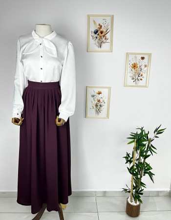 piliseli etek mürdüm