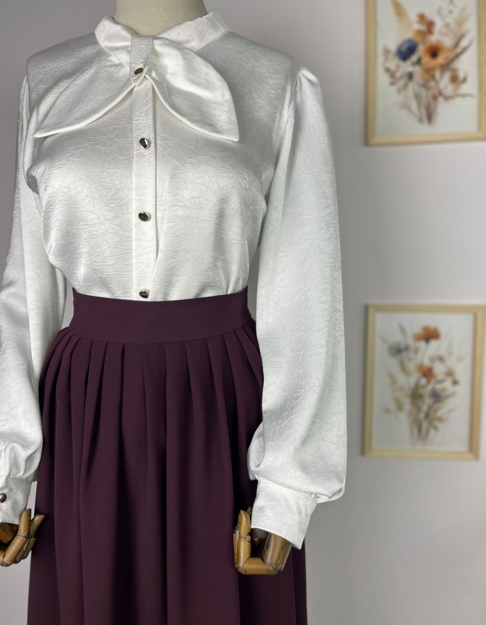 piliseli etek mürdüm