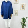 Lacivert Gömlek Tunik